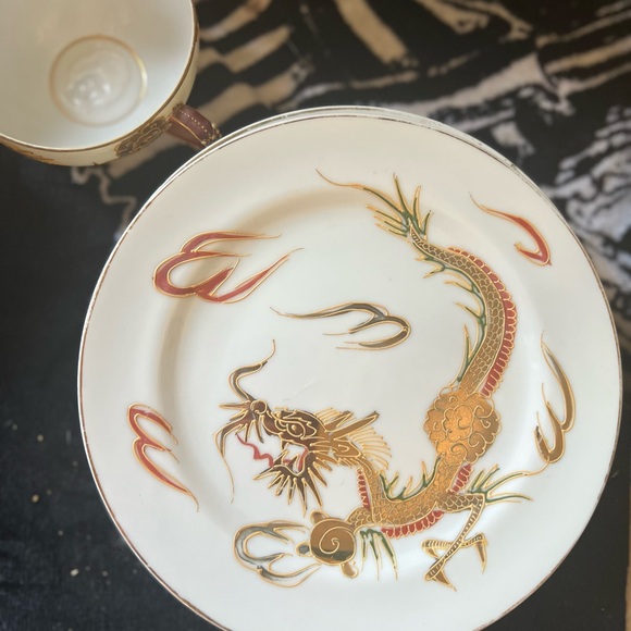 Antique Dragonware teaset - Picture 15 of 16